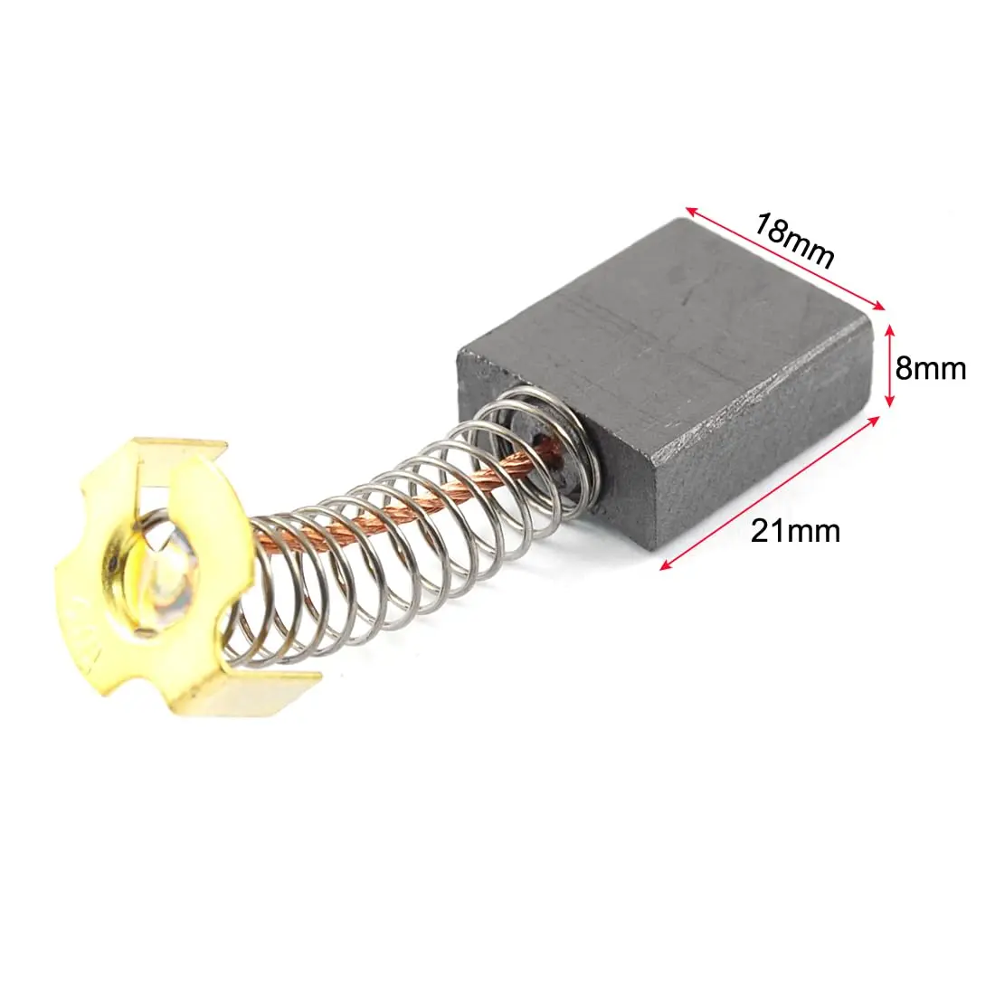 uxcell Replacement 21mm x 18mm x 8mm DC Electric Motor Carbon Brush | Power Tool Part - view 2