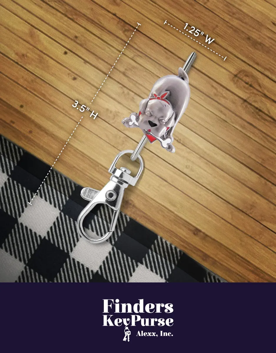 Finders Key Purse Fido Key Finder | Stylish Stainless Steel Keychain for Women - view 5