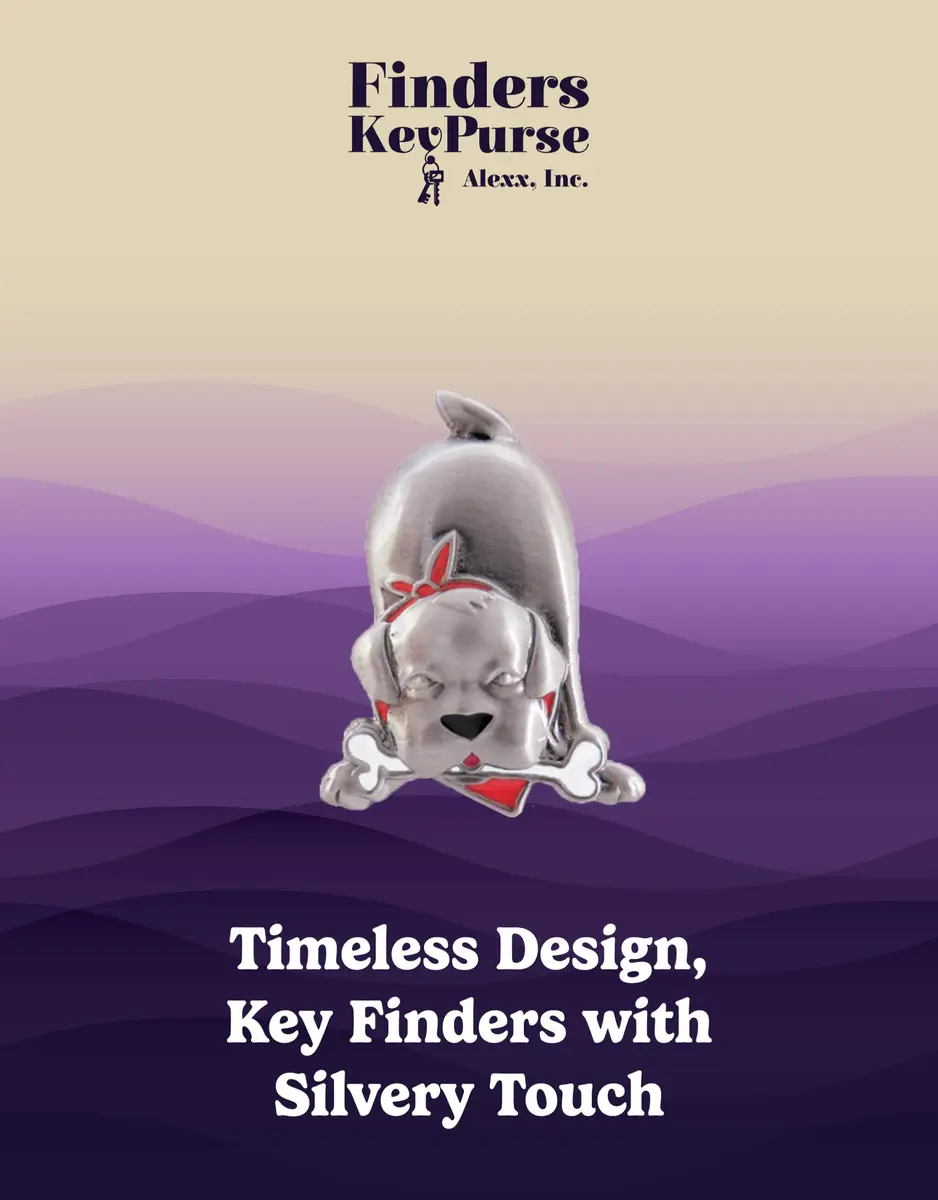 Finders Key Purse Fido Key Finder | Stylish Stainless Steel Keychain for Women - view 4