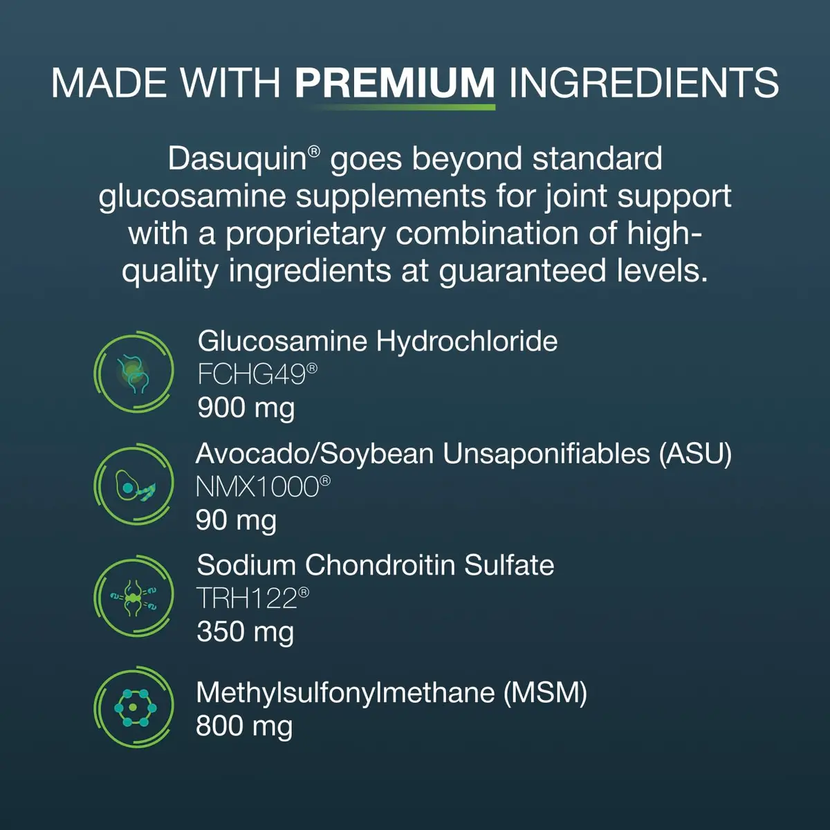 Nutramax Dasuquin MSM Joint Supplement for Large Dogs 150ct | Supports Healthy Joints & Cartilage - view 6