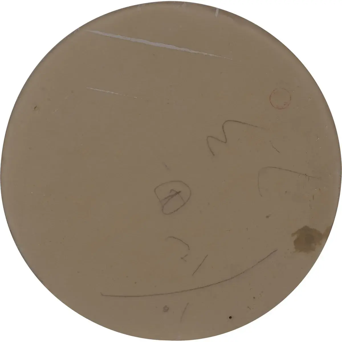Ekena Millwork 12"W x 12"H x 1 3/8"P Round Gable Vent Louver | Decorative Urethane Building Moulding - view 4