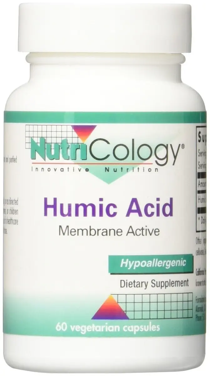 Allergy Research Group Humic Acid 750 mg Capsules | Immune & Detox Support, Hypoallergenic (60 Count) - view 5