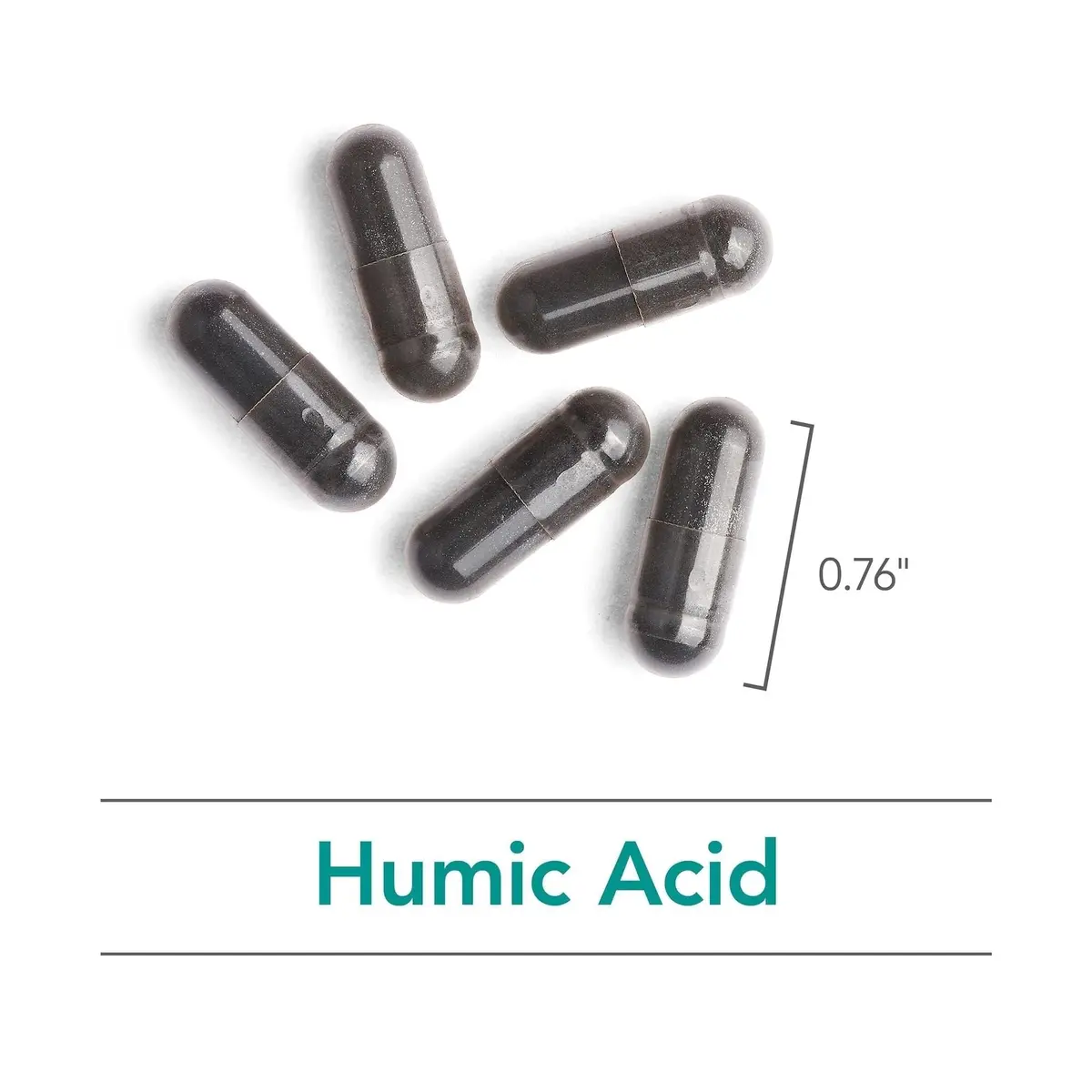 Allergy Research Group Humic Acid 750 mg Capsules | Immune & Detox Support, Hypoallergenic (60 Count) - view 6