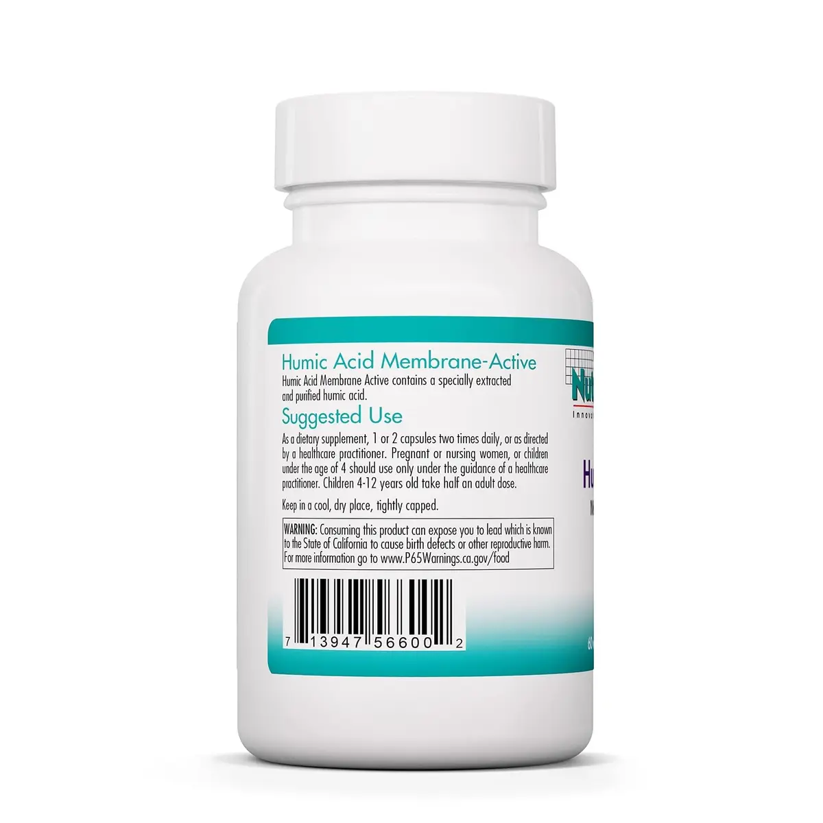 Allergy Research Group Humic Acid 750 mg Capsules | Immune & Detox Support, Hypoallergenic (60 Count) - view 4