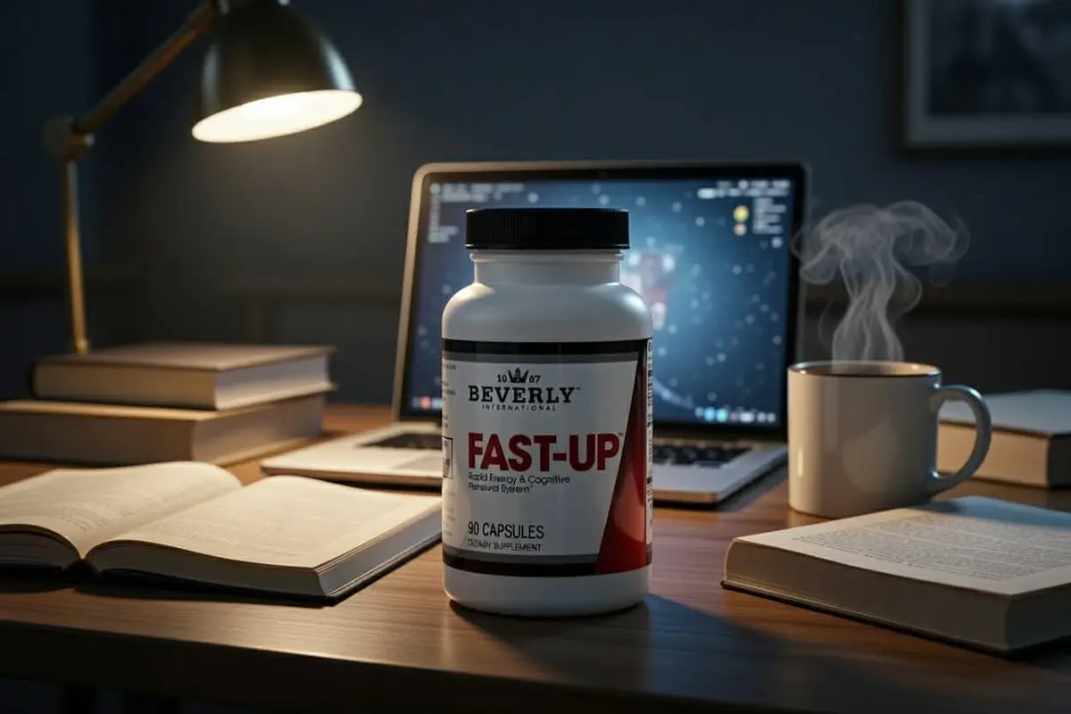 Beverly International Fast-Up, Clear Focus Brain Booster, 90 Capsules | Supports Mental Clarity & Energy - view 7