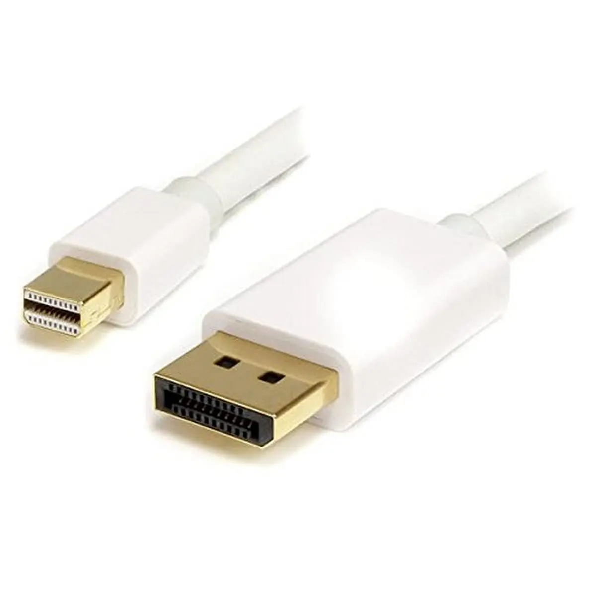 StarTech 3ft Mini DisplayPort to DisplayPort 1.2 Cable (MDP2DPMM1MW) | 4K Support, MST, Audio, Lifetime Warranty - main product image