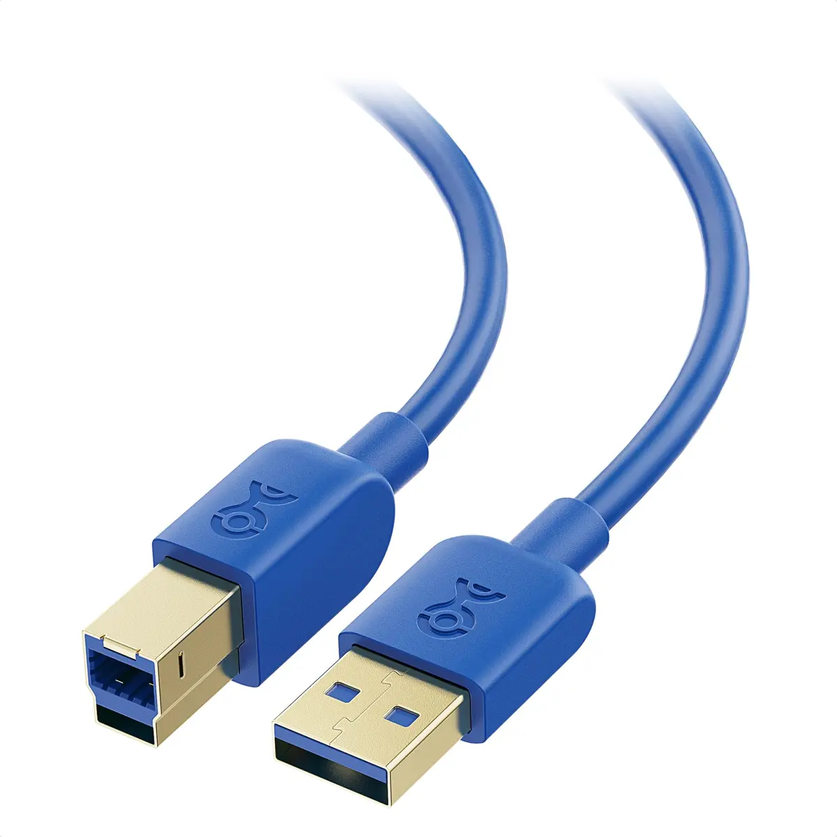 Cable Matters 15ft USB 3.0 A to B Cable, Blue | 5Gbps Data Speed, Durable, Compatible with External Hard Drives - main product image