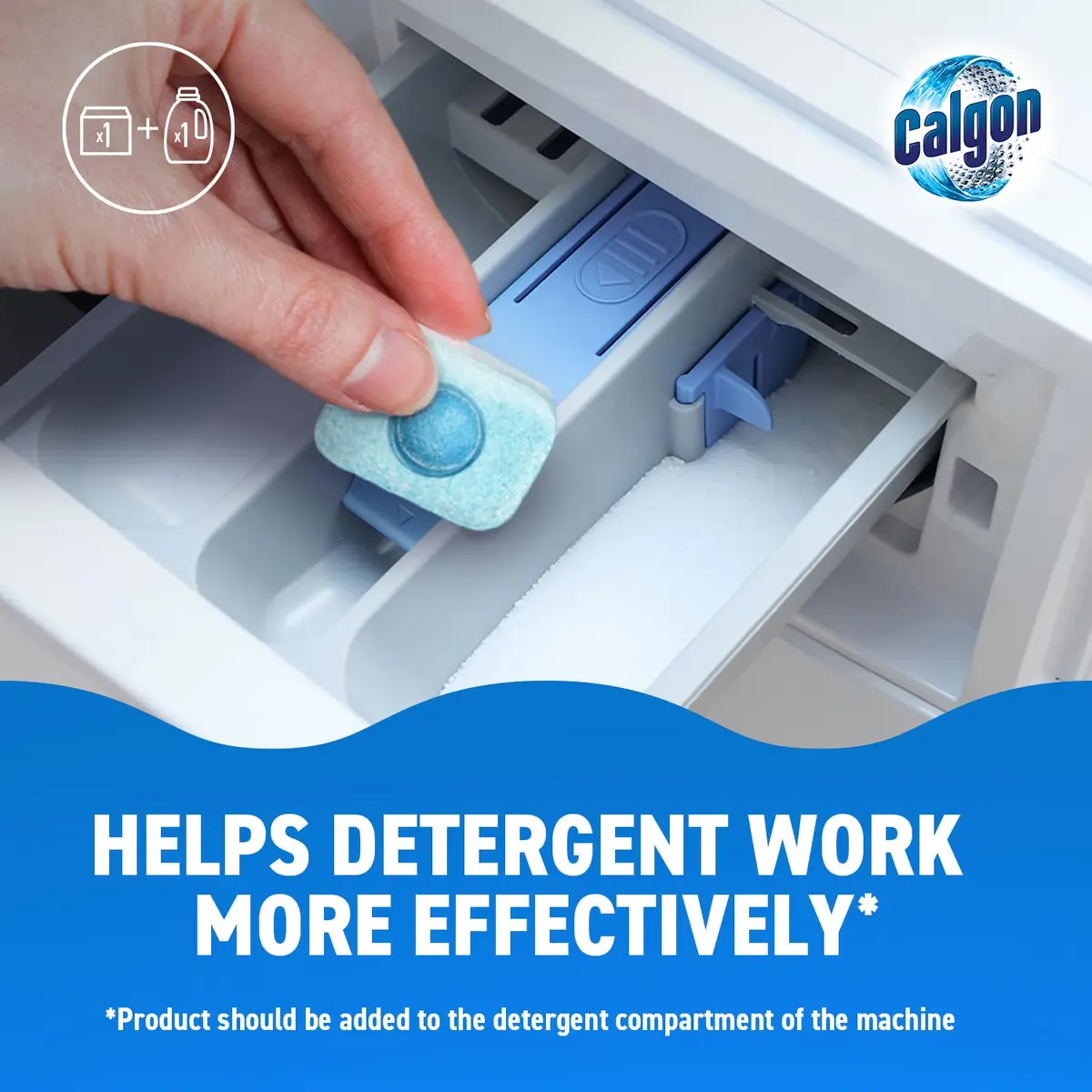 Calgon 4-in-1 Washing Machine Cleaner Tablets 75 Count | Deep Limescale & Odor Removal - view 4