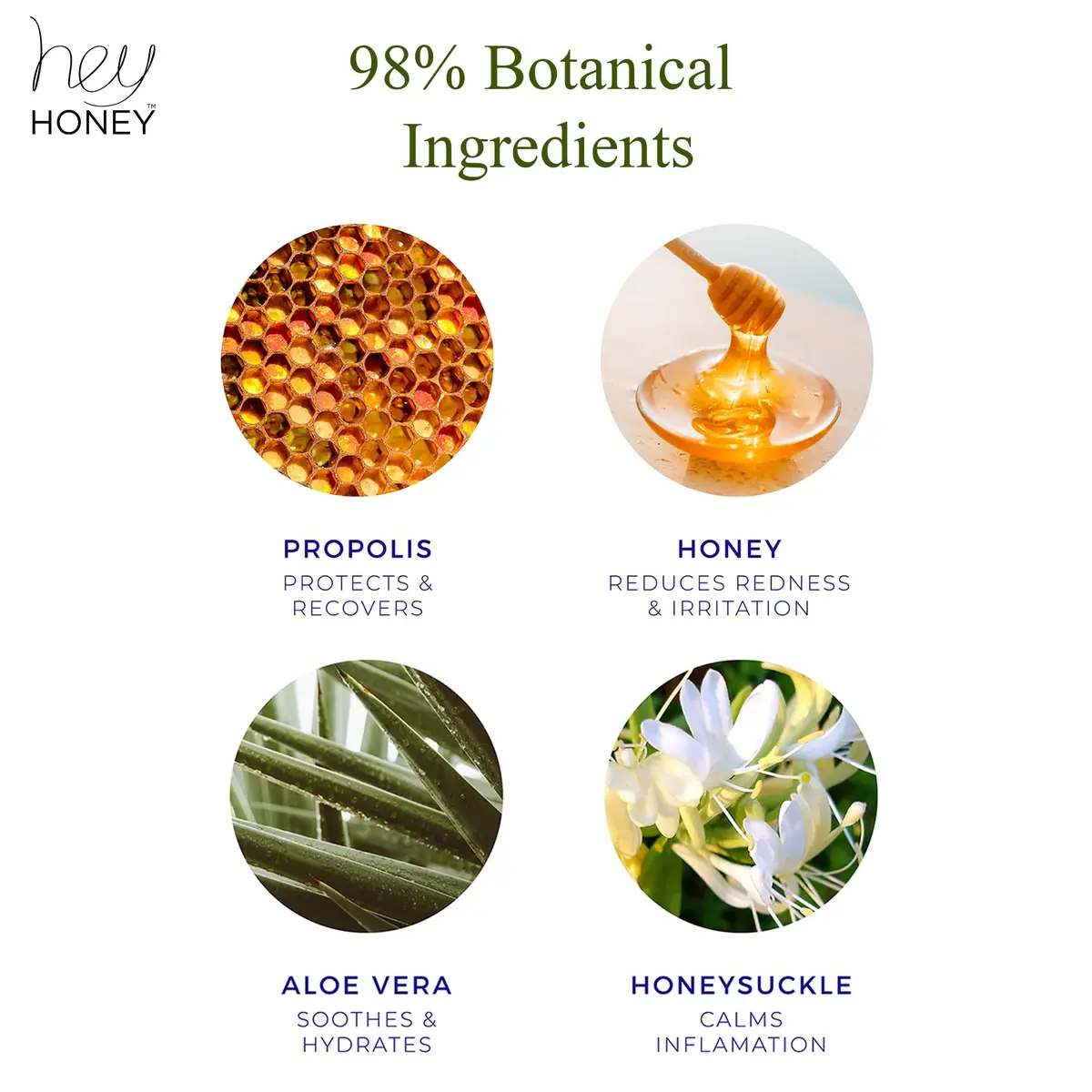 Hey Honey Relax Rosacea Relief Cream 71ml (2.4 Oz) | Calming Face Moisturizer for Redness & Irritation - view 7