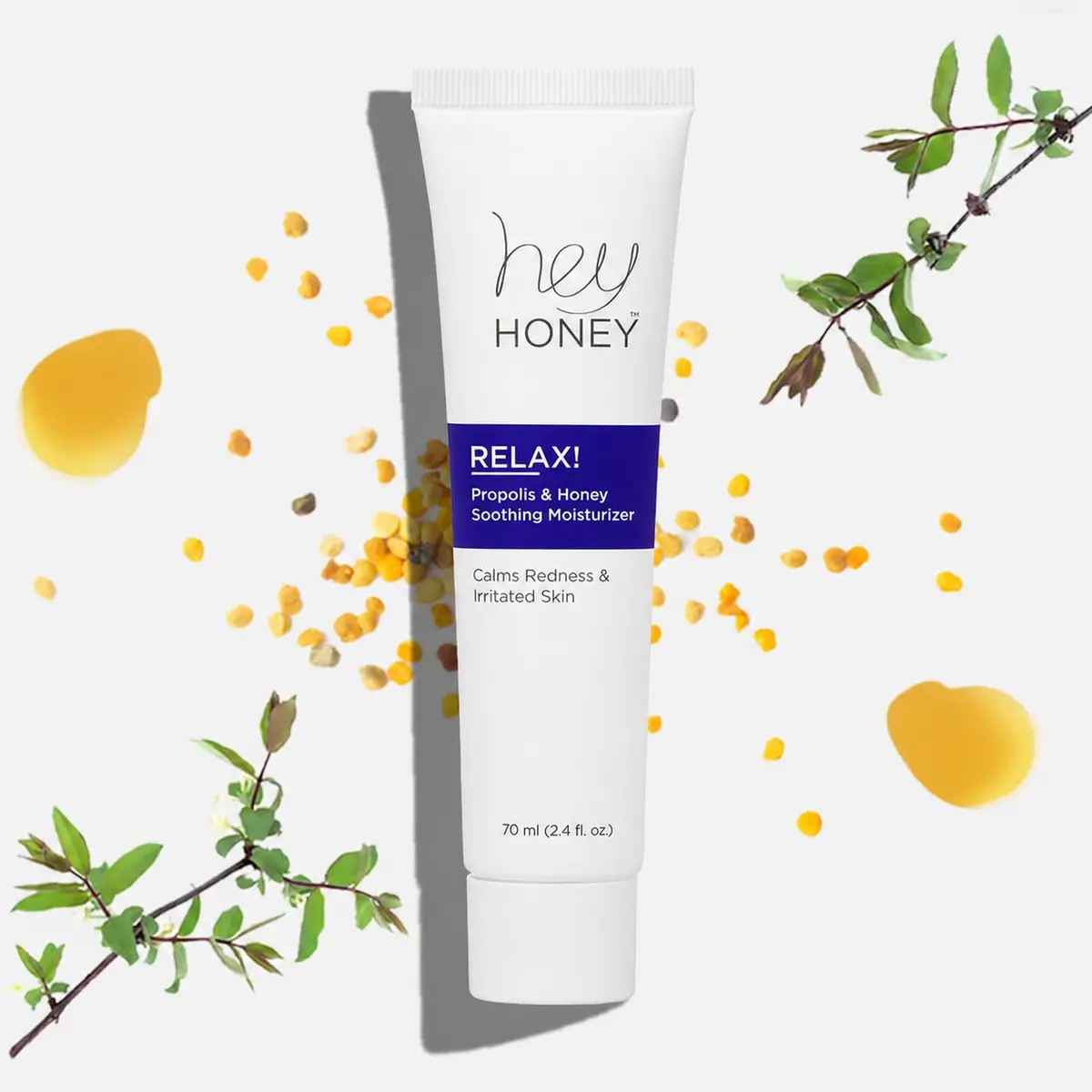 Hey Honey Relax Rosacea Relief Cream 71ml (2.4 Oz) | Calming Face Moisturizer for Redness & Irritation - view 9