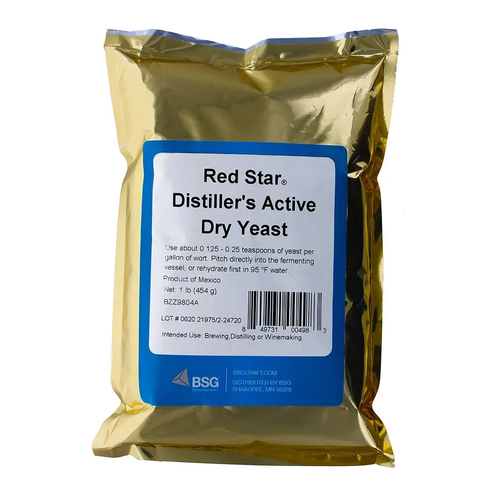 Red Star Distiller's Active Dry Yeast 454 g (1 lb) | High Alcohol Yield for Grain Mash Fermentation - view 7