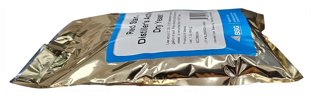 Red Star Distiller's Active Dry Yeast 454 g (1 lb) | High Alcohol Yield for Grain Mash Fermentation - view 4