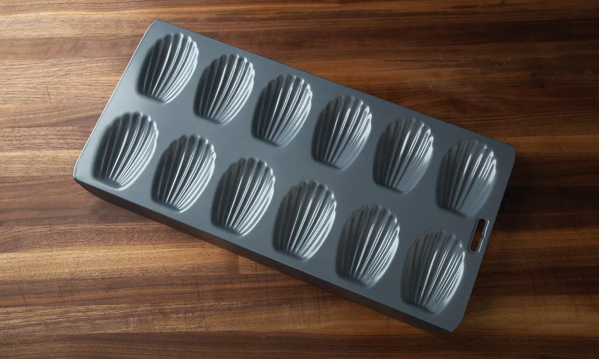 Fox Run Non-Stick Madeleine Pan, Carbon Steel, 12-Cup | Shell-Shaped Baking Mold for French Madeleines - view 8