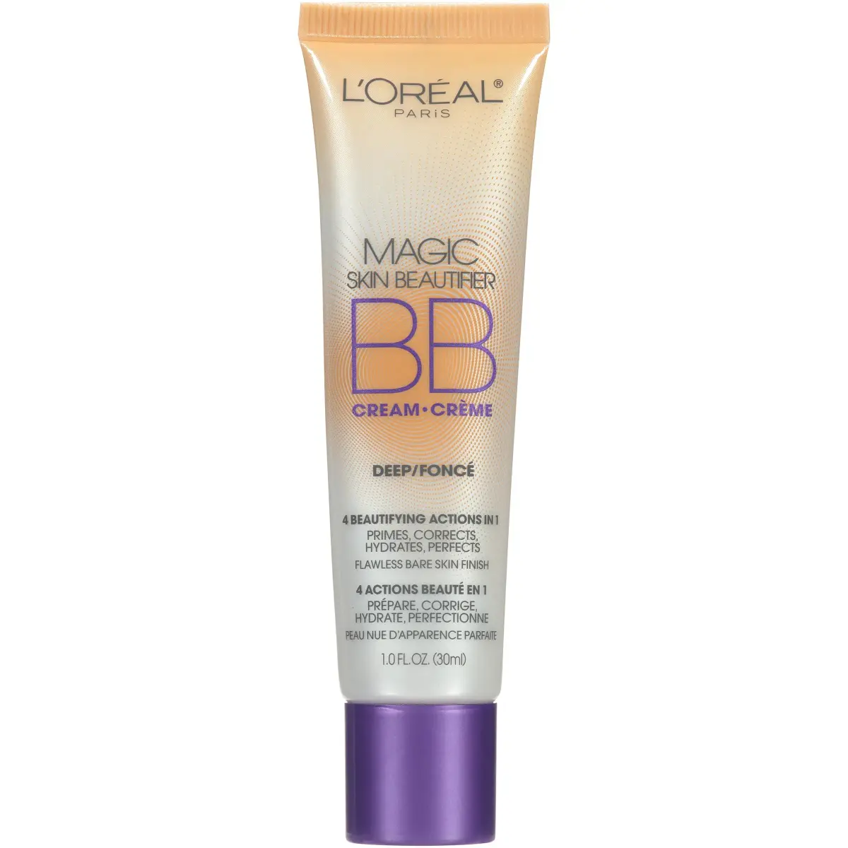 L'Oreal Paris Magic BB Cream - Deep Shade, 1 fl oz | Hydrating Skin Beautifier with Color Changing Foundation - main product image