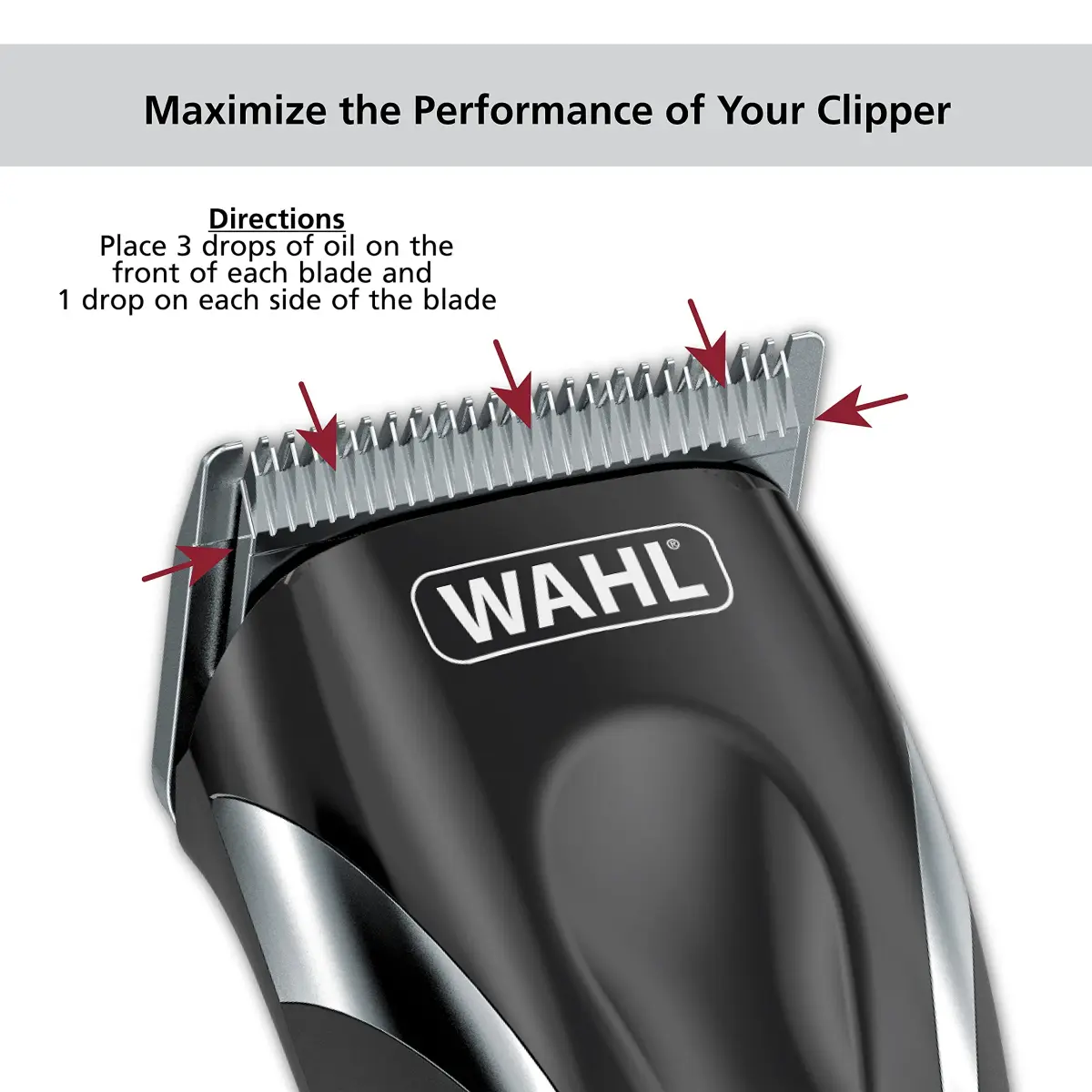 Wahl Premium Hair Clipper Blade Lubricating Oil 120ml (4 Fl Oz) | Rust Prevention & Blade Life Extender - view 3