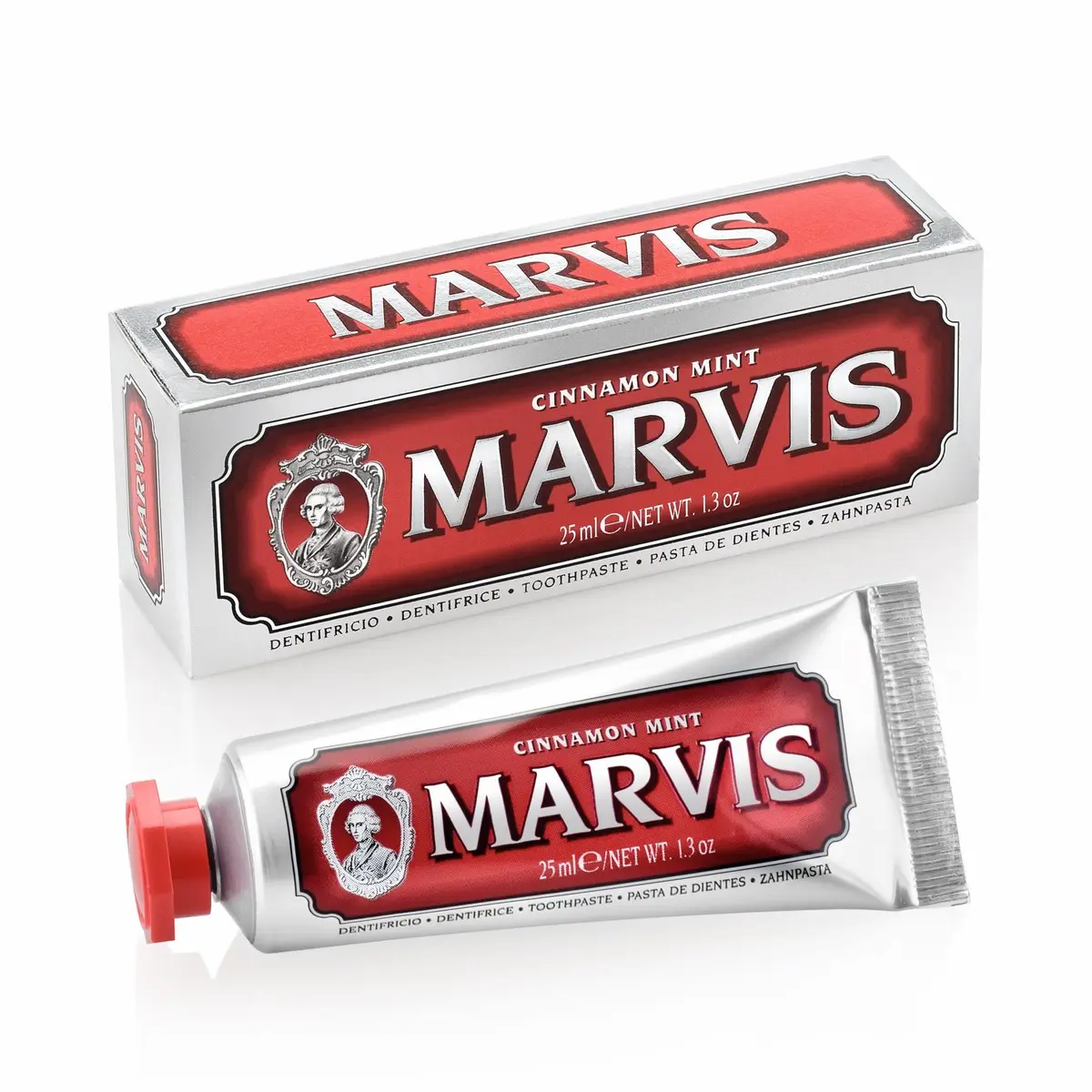 Marvis Cinnamon Mint Toothpaste 38ml (1.3 oz) | Whitening & Fresh Breath - main product image