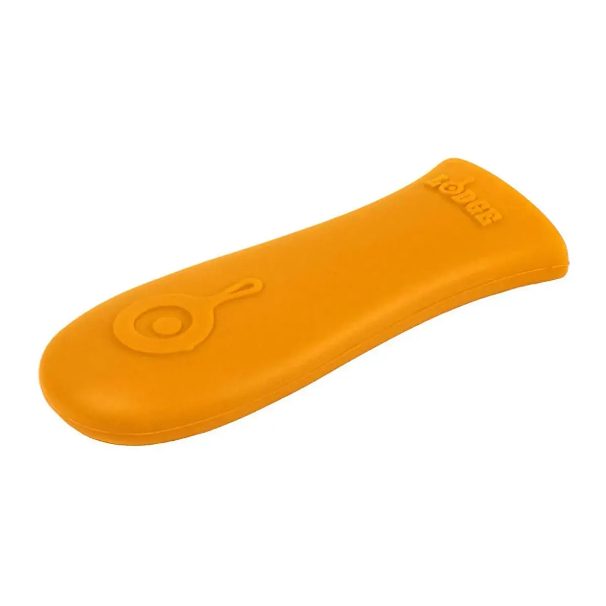 Lodge Silicone Hot Handle Holder Orange | Heat Resistant Up to 500°F, Fits 9"+ Skillets, 14.3cm (5.6") Length - main product image