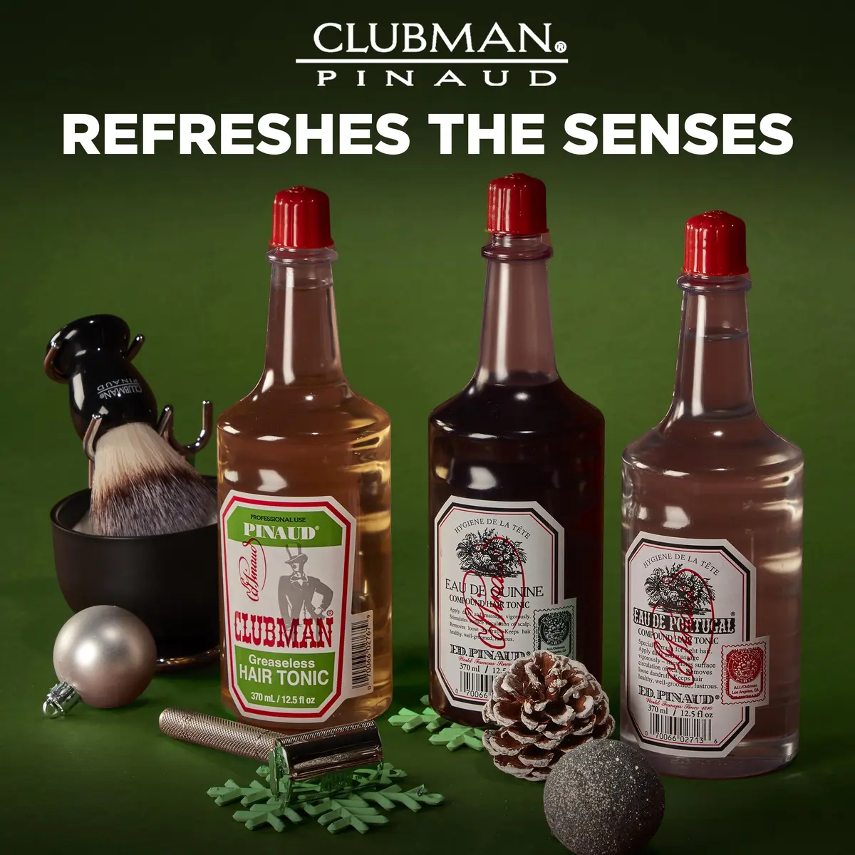 Clubman Pinaud Classic Greaseless Hair Tonic 370ml (12.5 fl oz) | Stimulates Scalp & Revitalizes Hair - view 6