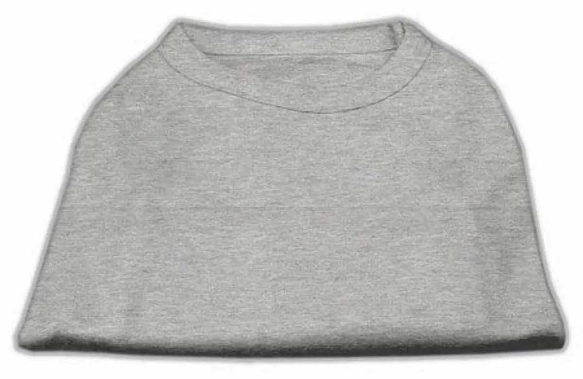 Mirage Pet Products 10-Inch Plain Shirts Small Grey | Durable, Comfortable & Easy to Wear - main product image