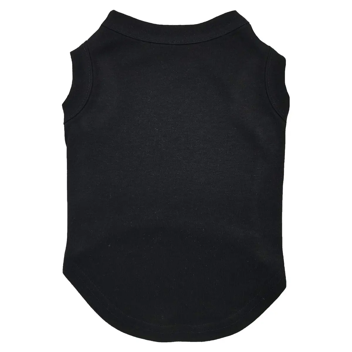 Mirage Pet Products Black Pet Apparel X-Small (18 inches length) | Sleeveless Dog Shirt for Everyday Wear - main product image
