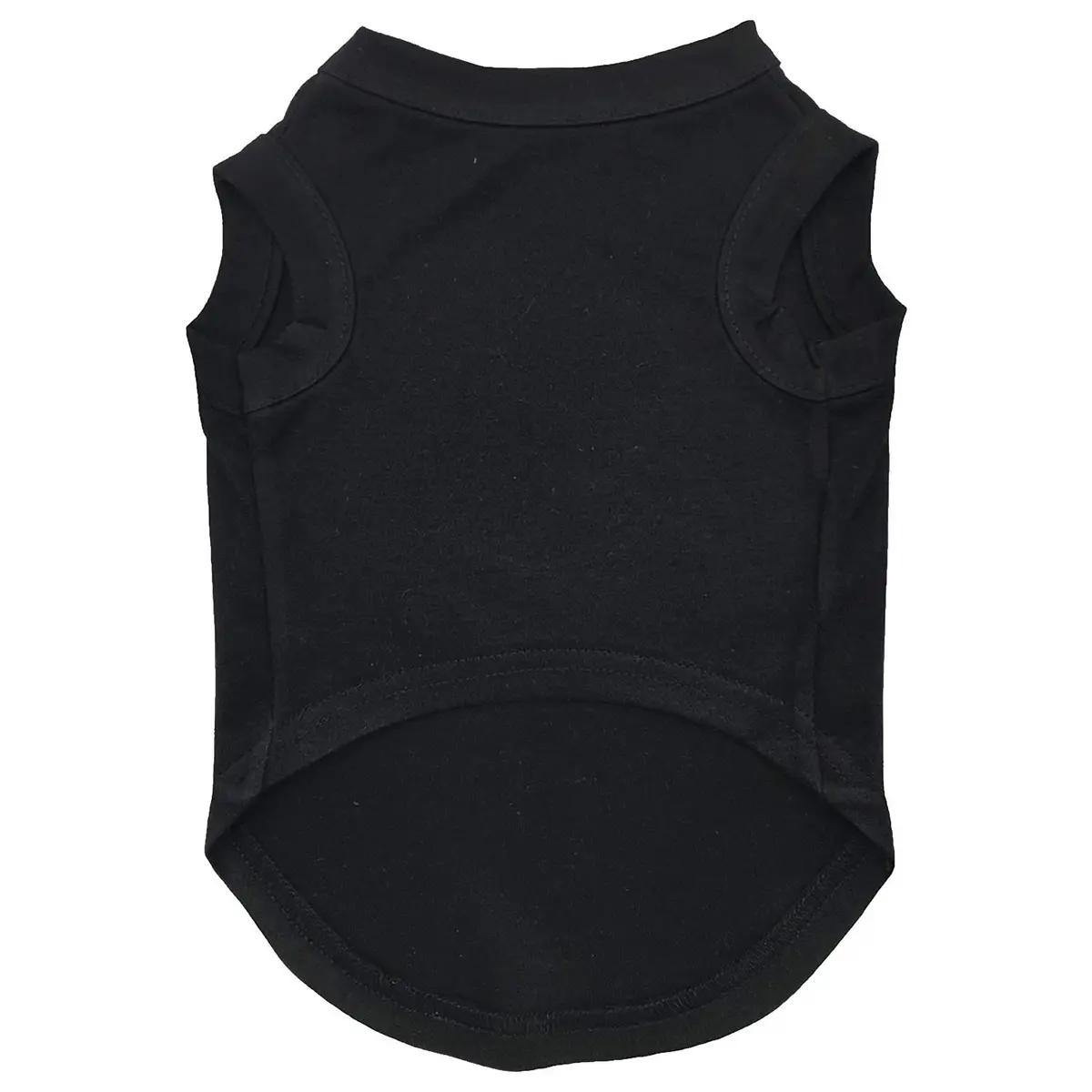 Mirage Pet Products Black Pet Apparel X-Small (18 inches length) | Sleeveless Dog Shirt for Everyday Wear - view 4