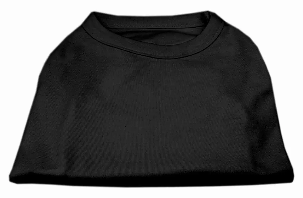 Mirage Pet Products 16-Inch Plain Shirts XL Black | Comfortable, Durable Pet T-Shirt - main product image