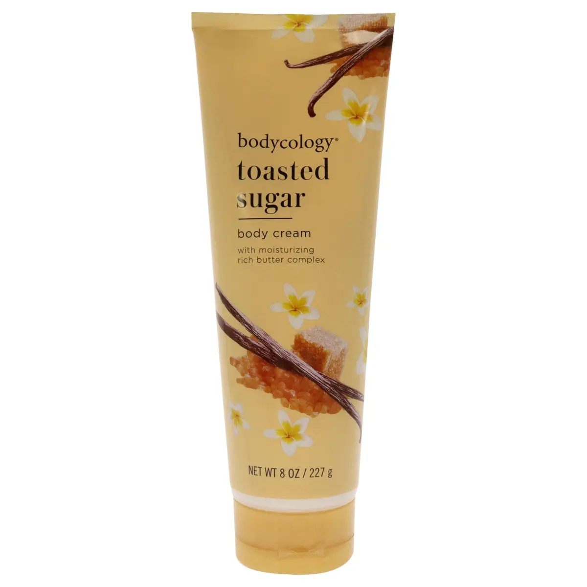 Bodycology Moisturizing Body Cream for Women, Toasted Sugar, 8 Oz | Deep Hydration for Dry Skin - main product image