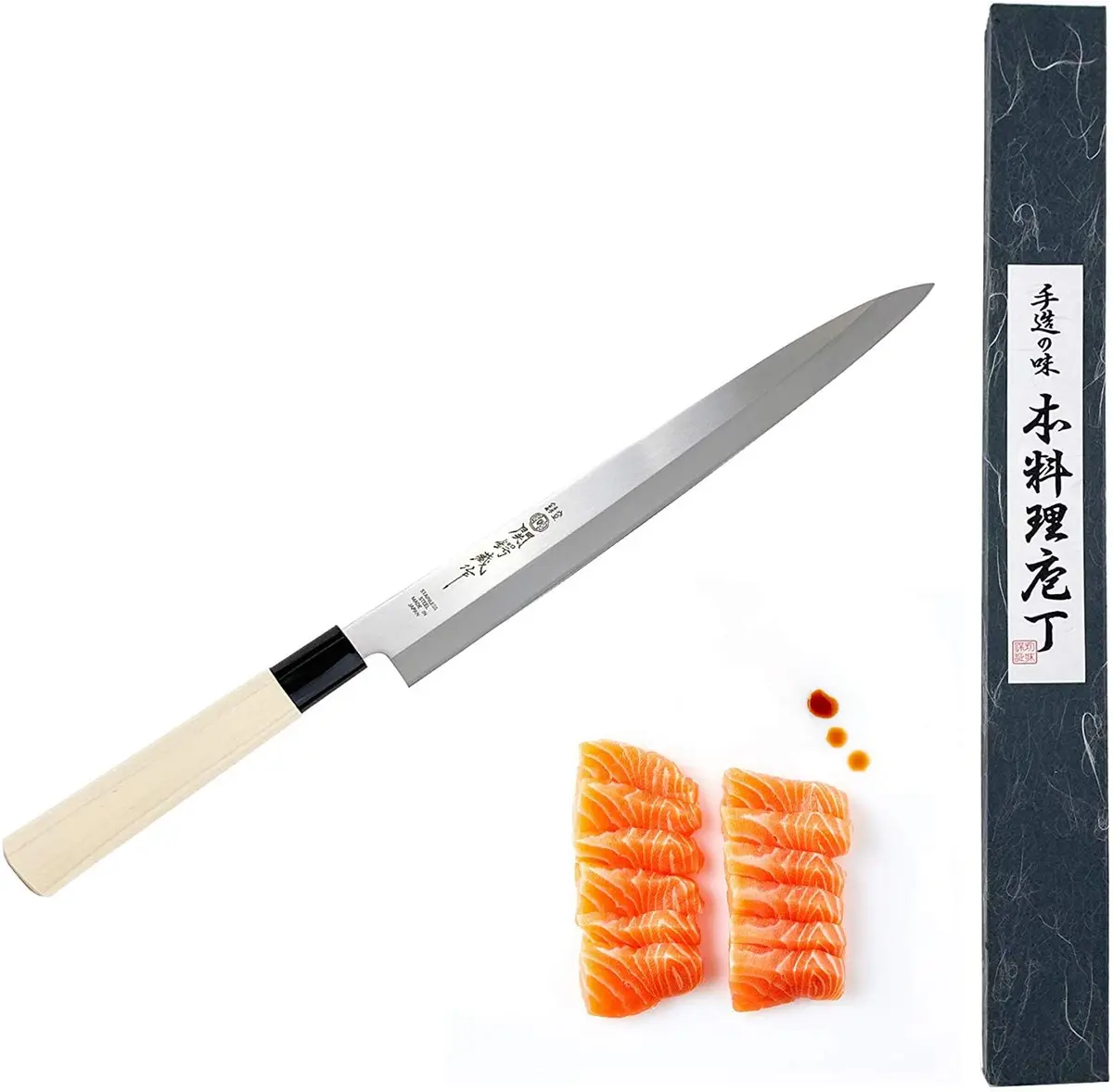 JapanBargain Sushi Sashimi Knife 11.75 inch | High Carbon Stainless Steel Japan-made - main product image