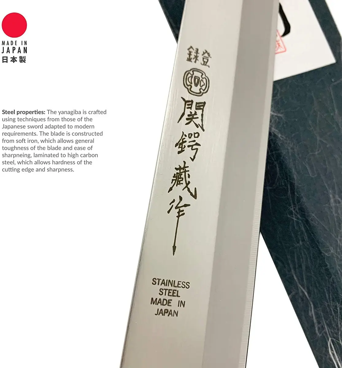 JapanBargain Sushi Sashimi Knife 11.75 inch | High Carbon Stainless Steel Japan-made - view 4