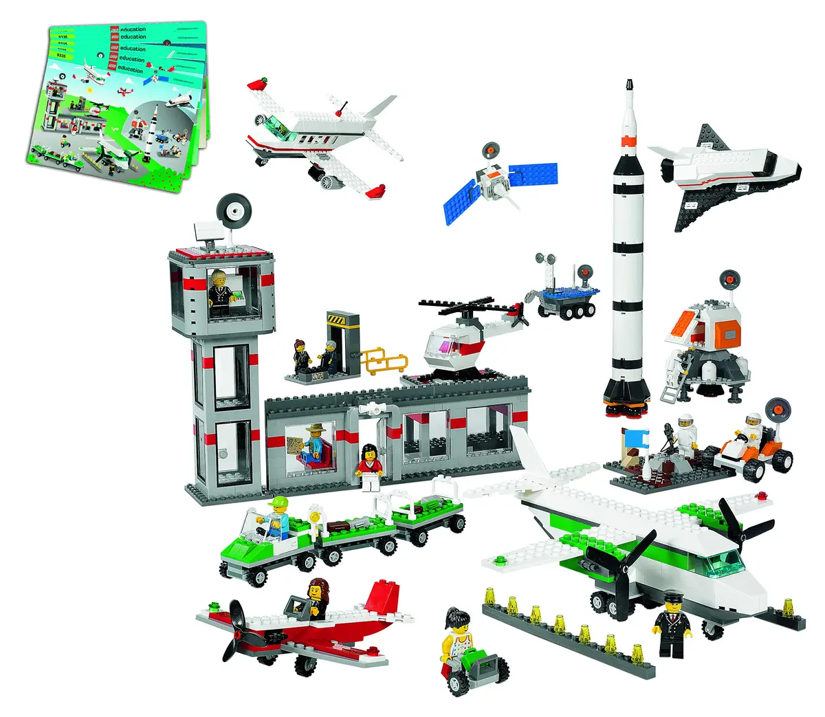 LEGO Space & Airport Set 9335 | 1176 Piece Educational Toy for Kids 4+ - main product image