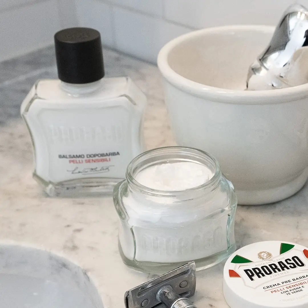 Proraso After Shave Balm - Oatmeal & Green Tea | Sensitive Skin Relief, Italian Quality, 100ml - view 6
