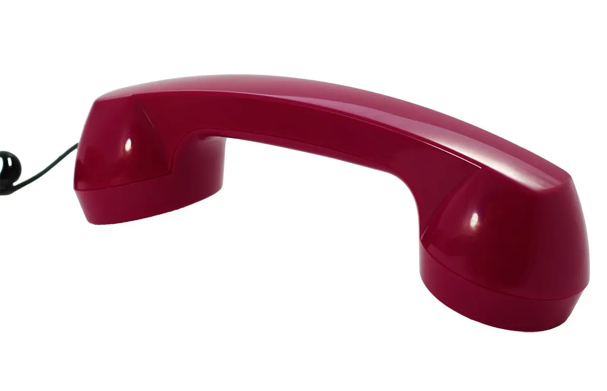 Opis Technology PushMeFon Cable Push Button Landline Phone, Violet Pink | Retro 1970s Design with Modern Compatibility - view 5