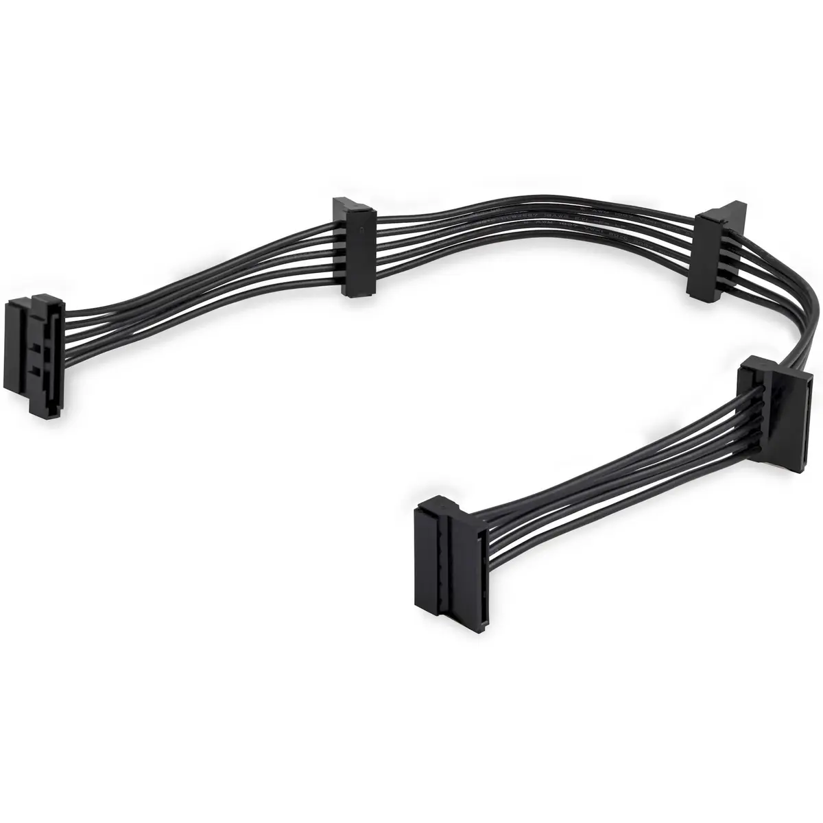 StarTech.com SATA Power Splitter Adapter Cable 400mm | 1-to-4 SATA Power Receptacles - main product image