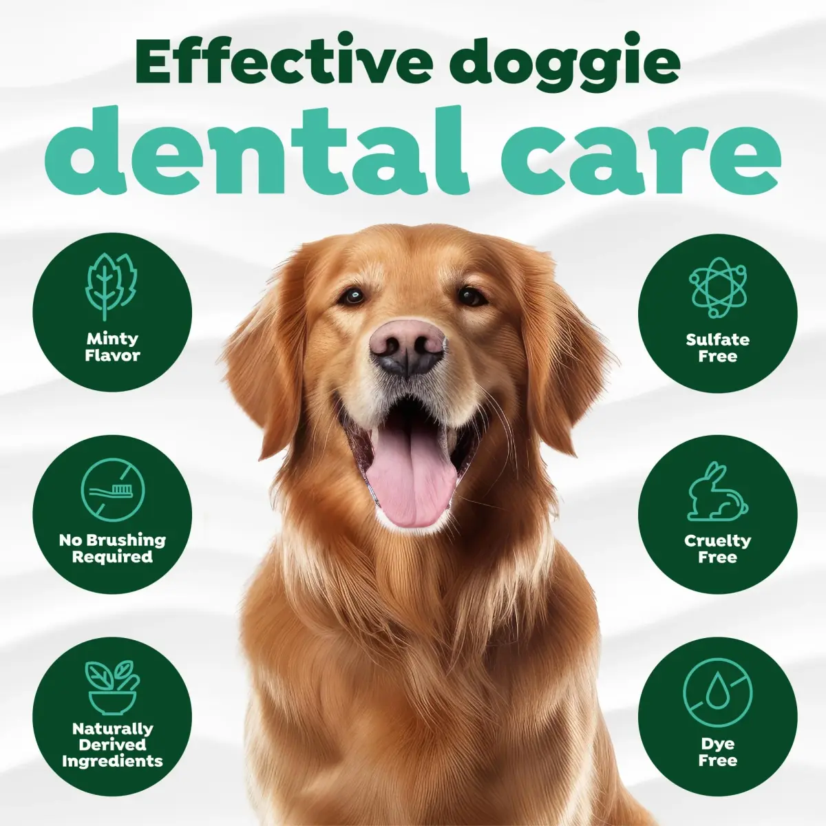 TropiClean Clean Teeth Gel for Dogs | Dog Dental Care | Breath Freshener | 59ml (2 Fl Oz) | Supports Oral Health - view 4