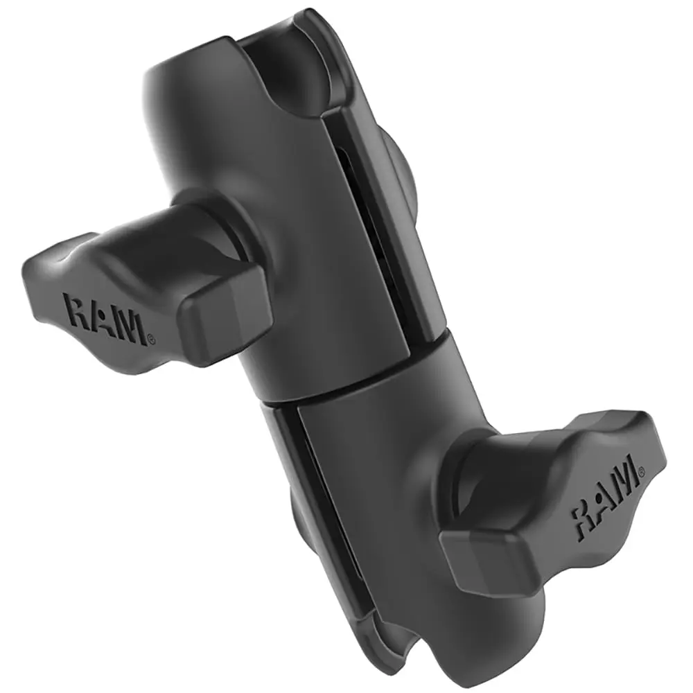RAM MOUNTS Double Socket Swivel Arm for B Size 1" Balls, 3.69" Length | 360° Rotation - main product image