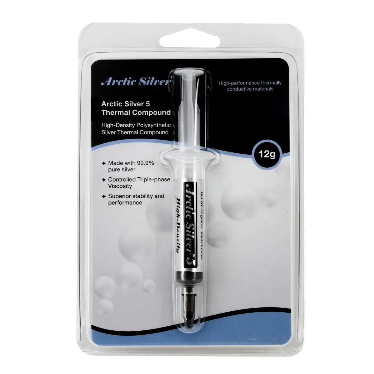 Arctic Tumblers Silver 12g Thermal Compound | High Density Polysynthetic Silver - view 2