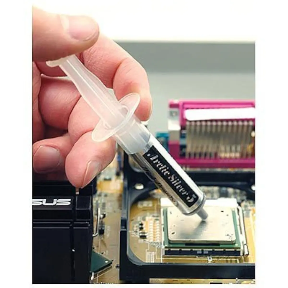 Arctic Tumblers Silver 12g Thermal Compound | High Density Polysynthetic Silver - view 3