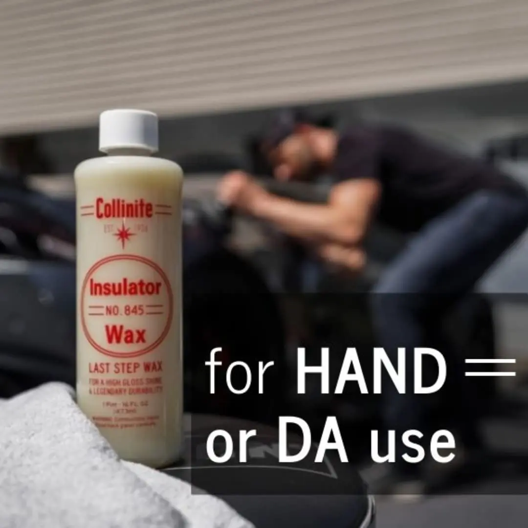 Collinite 845 Insulator Wax - Carnauba+Polymer Sealant, High Gloss, Durable Beading & Long-Lasting Paint Protection (16 fl oz) Pack of 12 - view 2