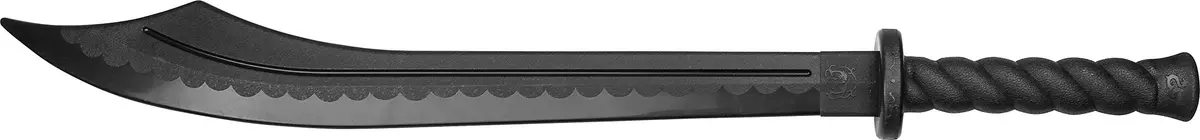 Master USA Practice Sword 34.5-Inch Black Polypropylene | Safe Martial Arts Training Gear - main product image