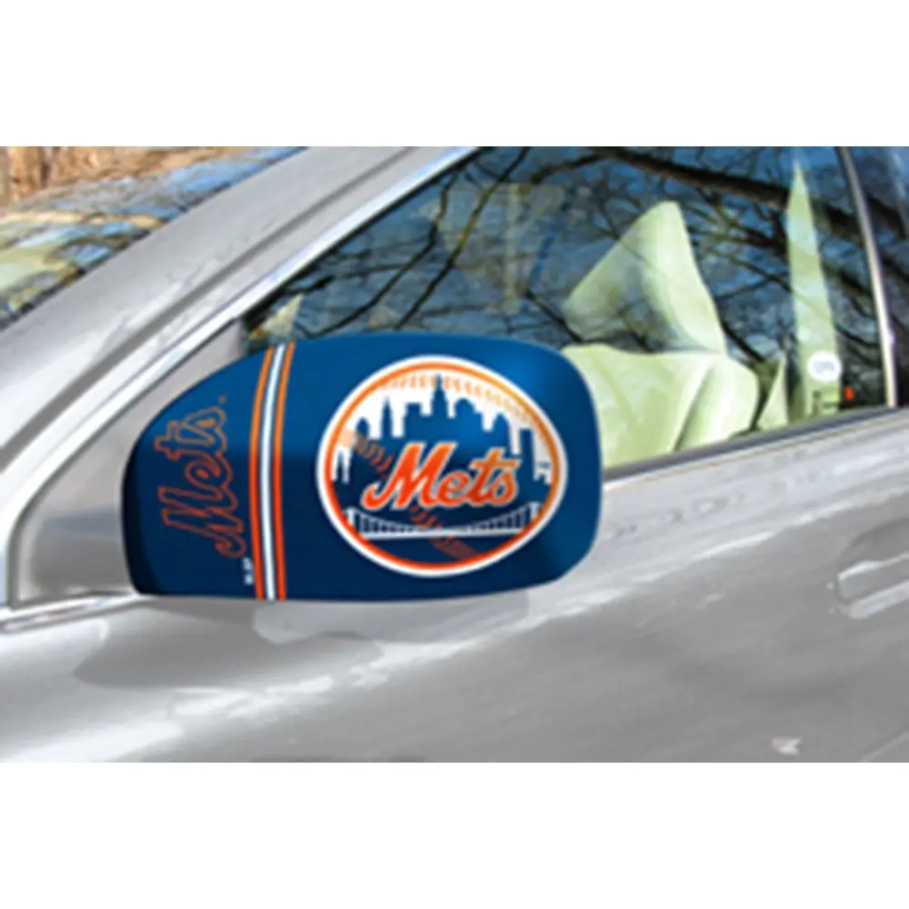 FANMATS MLB New York Mets Mirror Cover, Small | Officially licensed tailgating accessory - main product image