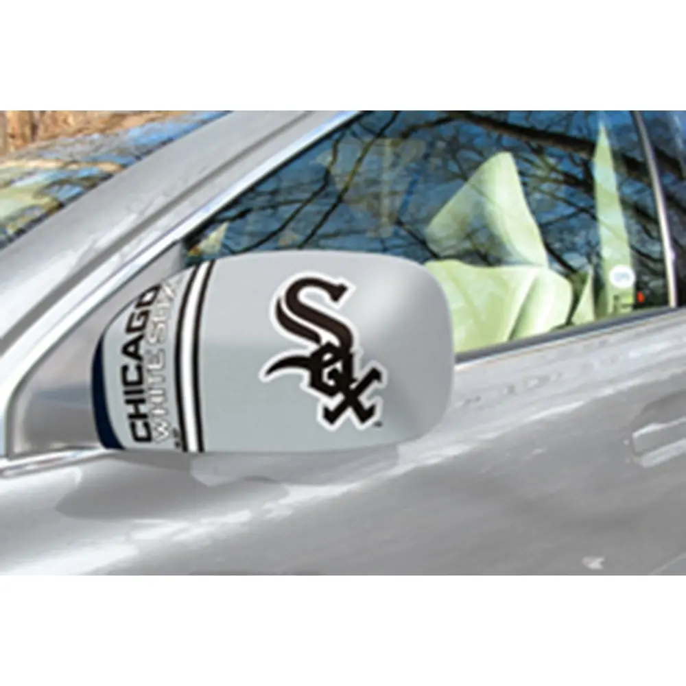 FANMATS MLB Chicago White Sox Mirror Cover, Small | Officially licensed tailgating accessory - main product image