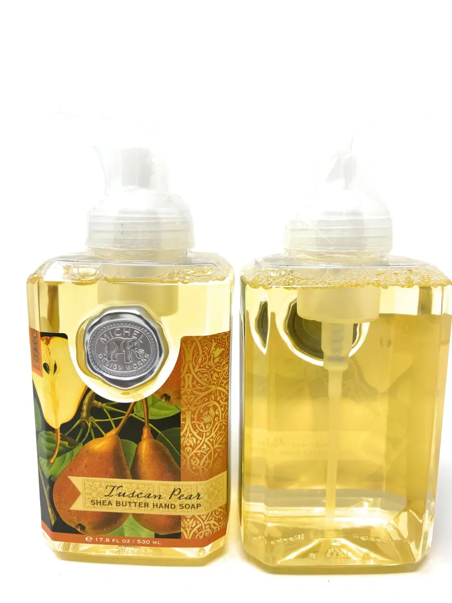 Michel Design Works Tuscan Pear Foaming Hand Soap 527ml (17.8 Fl Oz) | Gentle Cleansing & Moisturizing - main product image