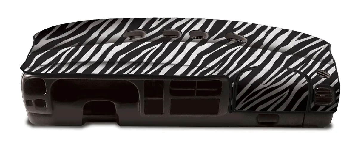Coverking Custom Fit Dashcovers for BMW Z3 Velour Zebra | Protect & Enhance Interior - main product image
