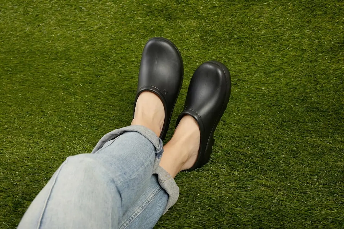 Sloggers Waterproof Everyday Clogs for Women – Traditional Clogs with Premium Comfort Support Insole (Size 10, Black) | Made in USA - view 2