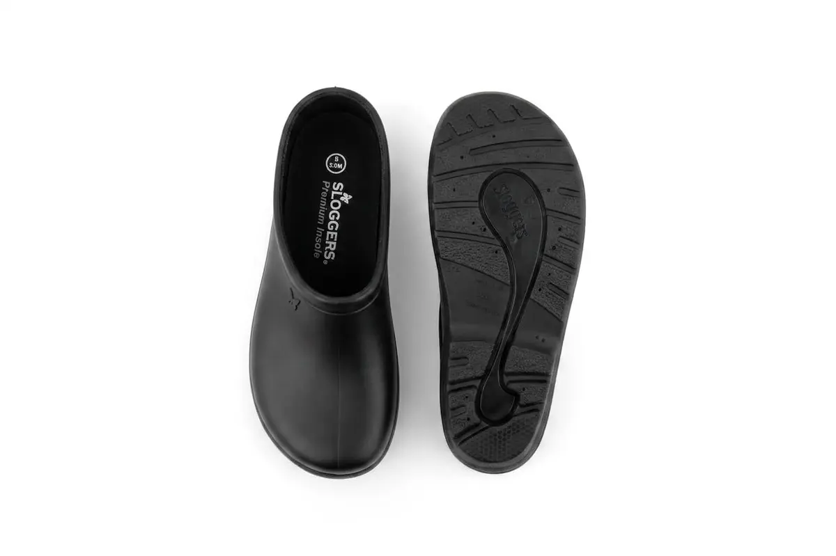 Sloggers Waterproof Everyday Clogs for Women – Traditional Clogs with Premium Comfort Support Insole (Size 10, Black) | Made in USA - view 3