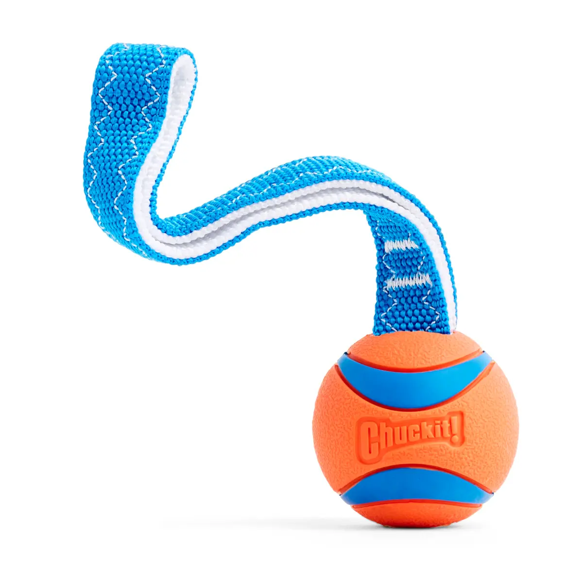 Chuckit! Ultra Tug Dog Toy Medium 2.5" (6.4 cm) | Durable Fetch & Tug Ball for Dogs 20-60lbs - main product image