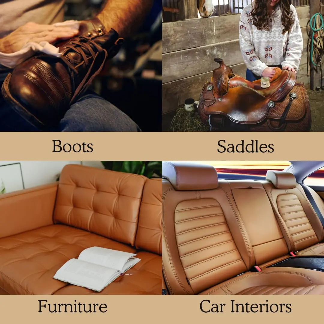 Blackrock Leather N Rich Leather Cleaner and Conditioner 4oz (118ml) | USA-Sourced Quality for Smooth Leathers - view 4