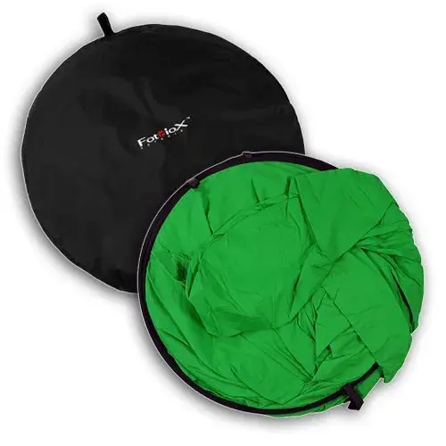 Fotodiox 8x14' Muslin Chromakey Green Backdrop for Collapsible Portable Backdrop Kit - view 6