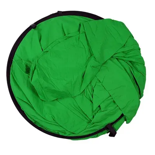 Fotodiox 8x14' Muslin Chromakey Green Backdrop for Collapsible Portable Backdrop Kit - view 4