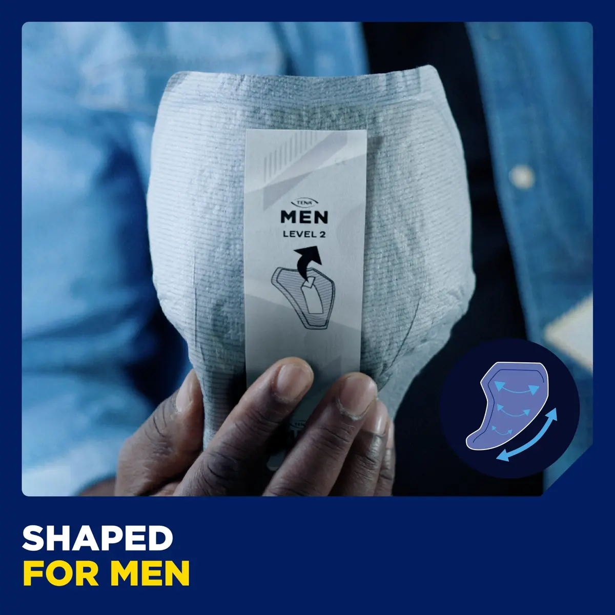 TENA Men Level 3 Protective Underwear 16 Count (Pack of 1) | High Absorbency for Men - view 5